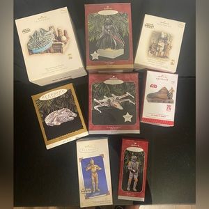 Hallmark Star Wars Ornament Lot